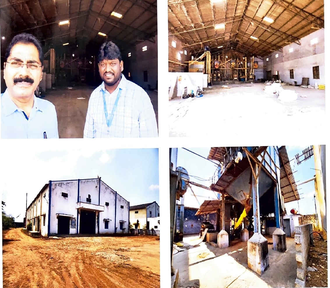 Shed with Plant and Machinery for Sale in Kavali