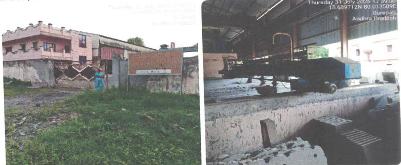 Industrial Plot with Factory Building for Sale in ONGOLE, Industrial Growth Centre Thimmanapalem