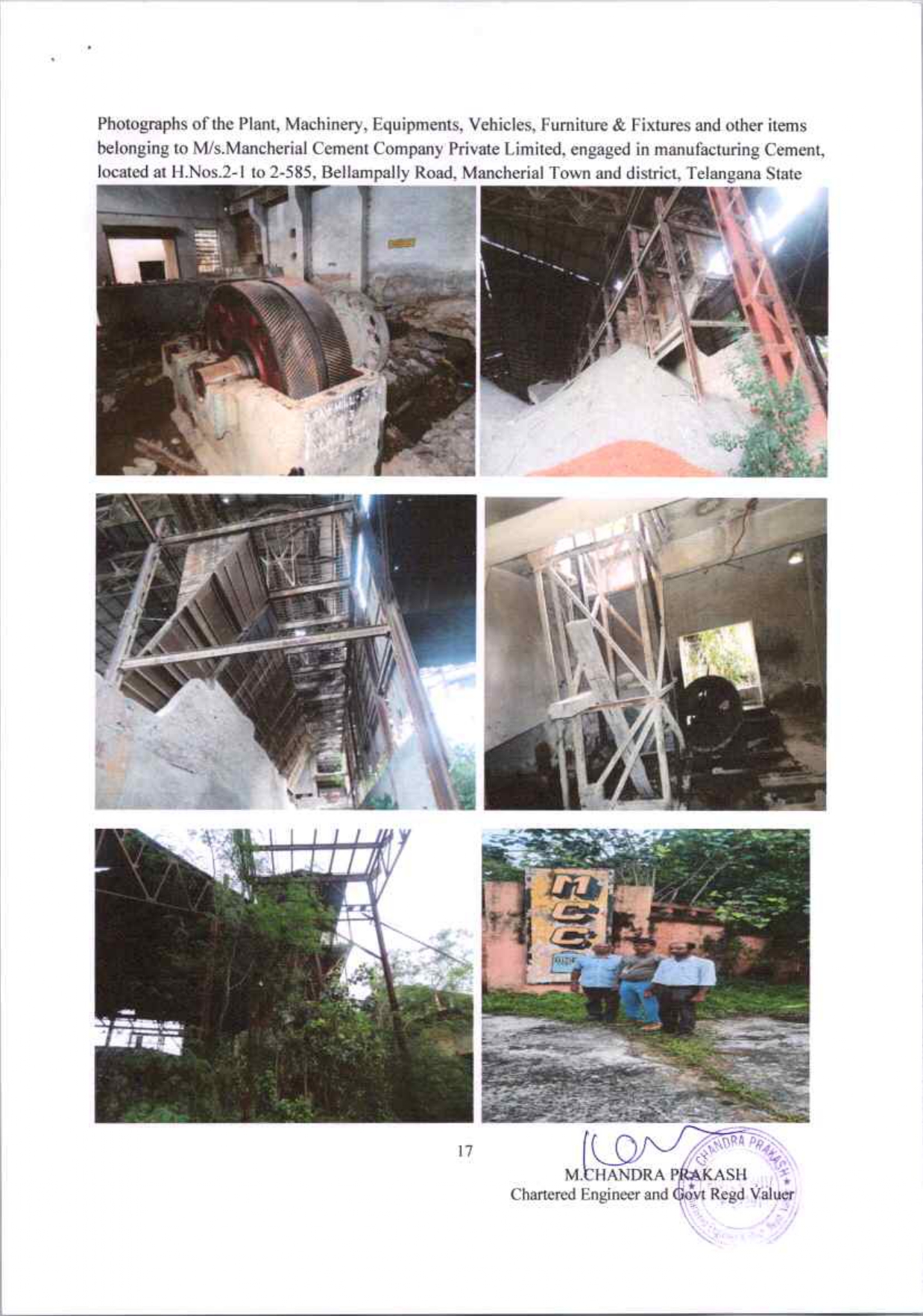 Plant & Machinery, Equipments and other scrap items for Sale in Bellampalle