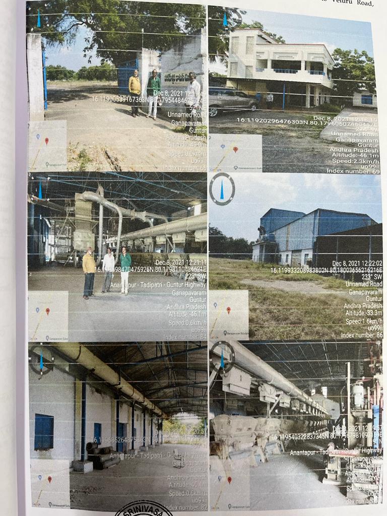 Shed with Plant and Machinery for Sale in Ganapavaram, Ganapavaram