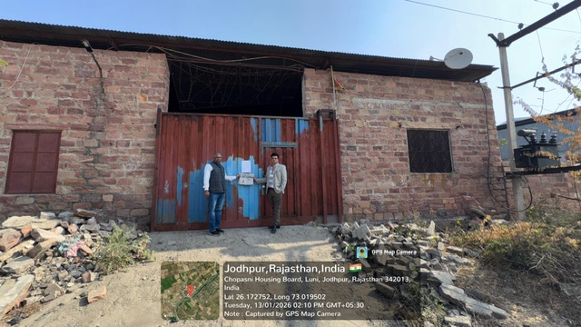 Industrial Plot with Factory Building for Sale in Jodhpur