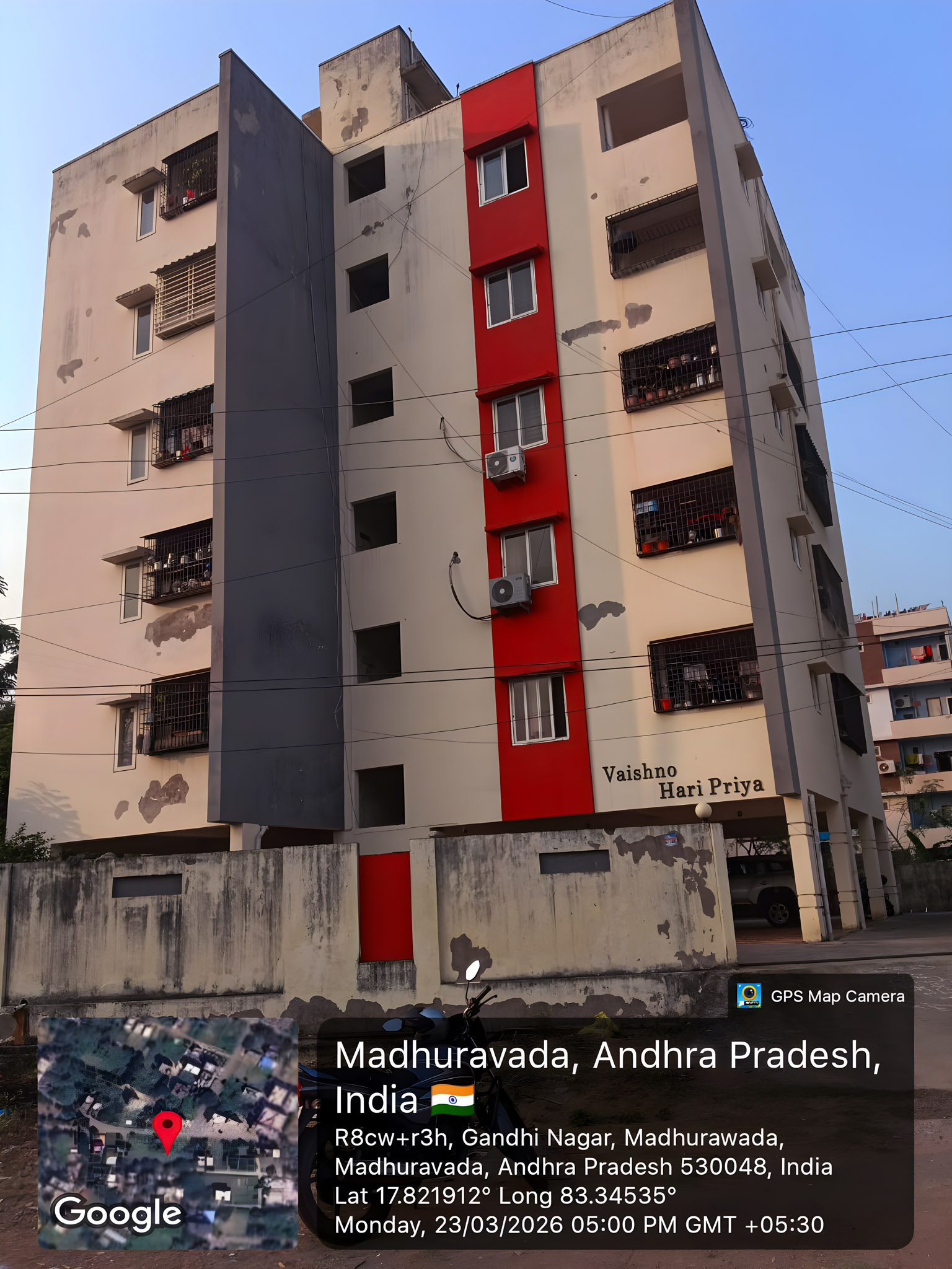 Flat for Sale in Vaishno’s Hari Priya Apartments, Annam Raju Nagar, KOMMADI, Visakhapatnam, Andhra Pradesh-530 048, Madhurawada