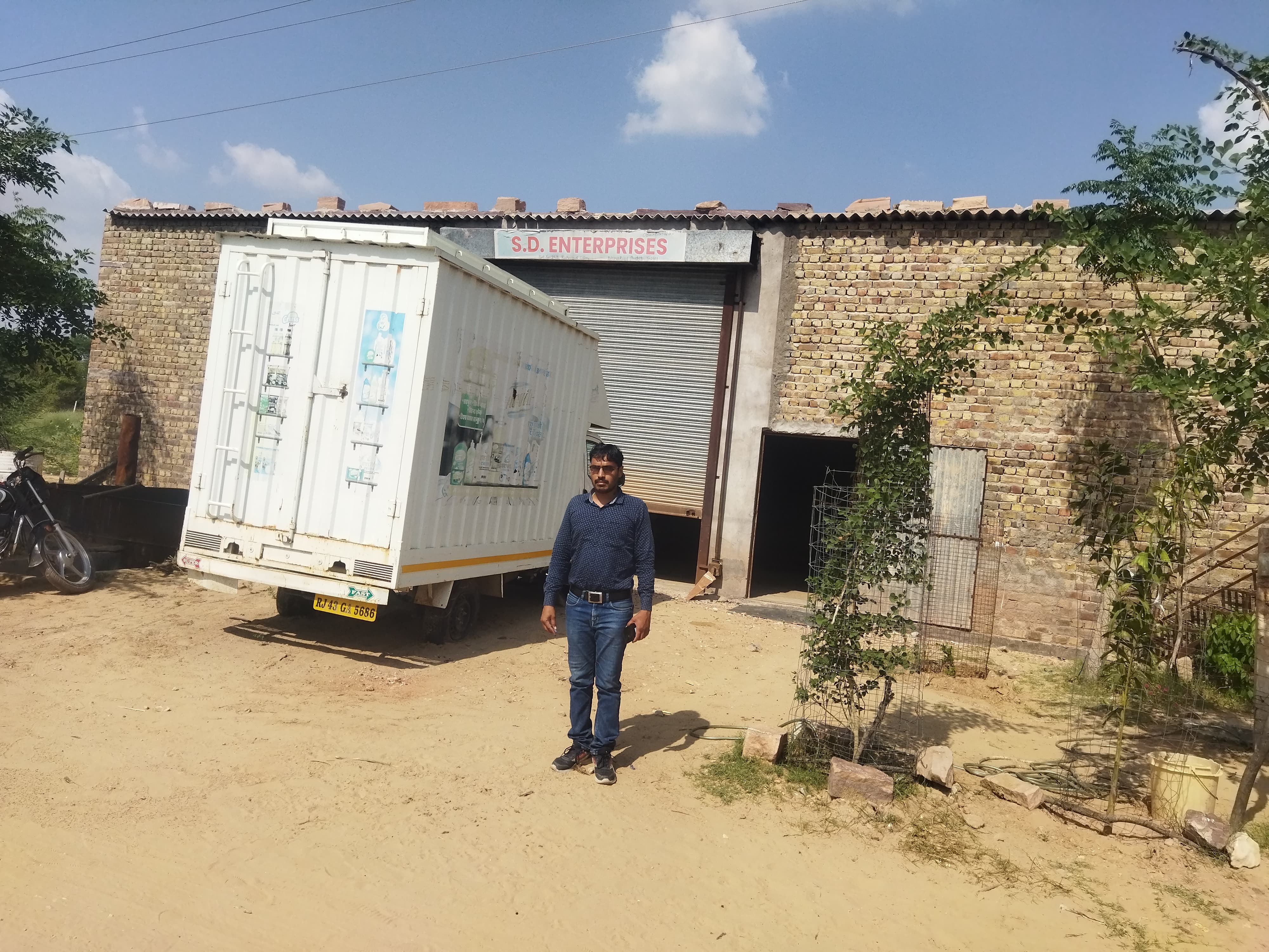 2176 square feet Industrial Plot with Factory Building for sale in phalodi Phalodi Industrial Area