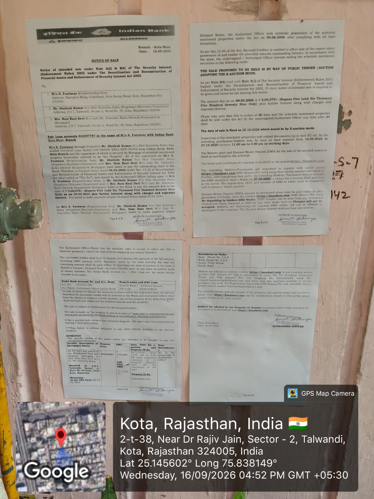 44.63 square meter Individual House for sale in Kota