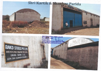 Industrial Plot with Factory Building for Sale in Koora