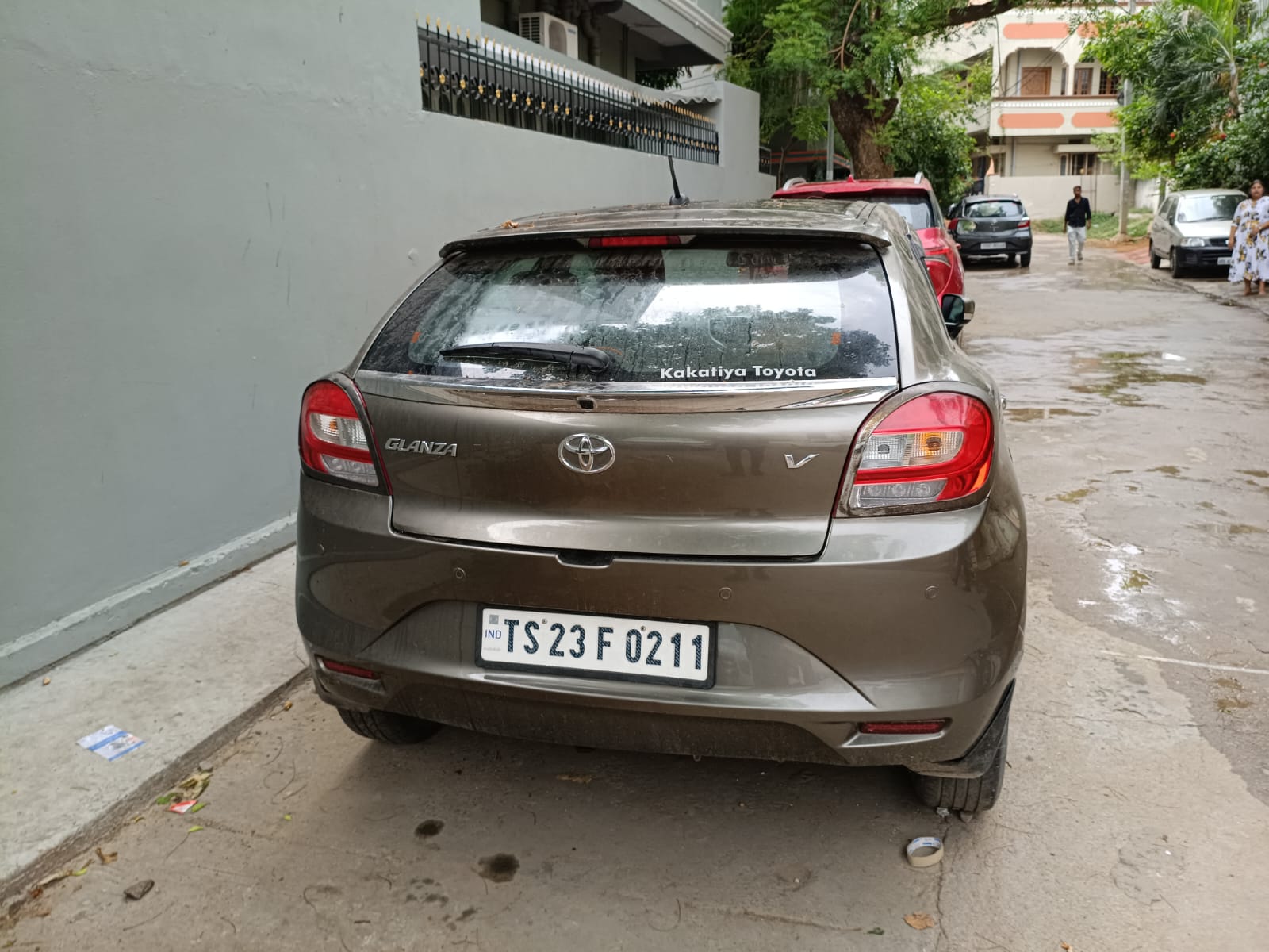Toyota Glanza Color: GAMING GREY FUEL PETROL REGD 13/01/2022 for Sale in Hyderabad
