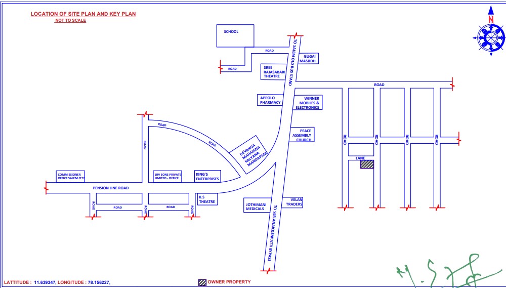 Individual House for Sale in RASIPURAM, Namakkal
