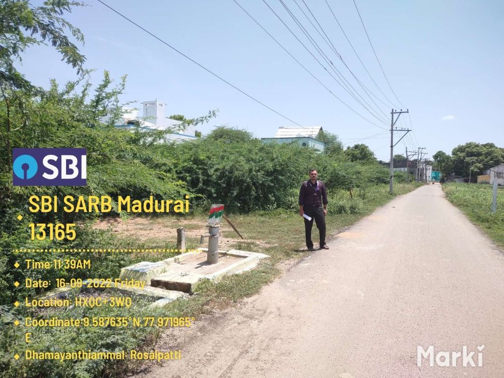 Vacant residential land for Sale in VIRUDHUNAGAR, Rosalpatti