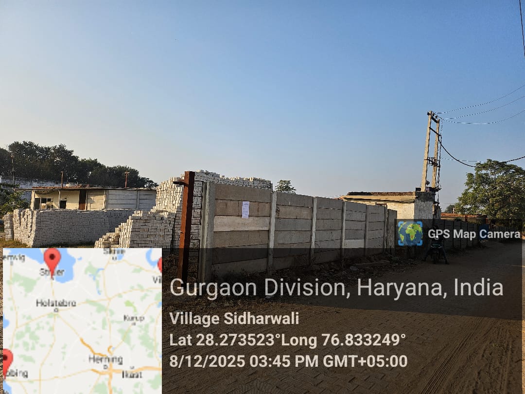 AGRICULUTRE LAND CONVERTED INTO CEMENT BLOCK MANUFACTURING UNIT for Sale in Dharuhera