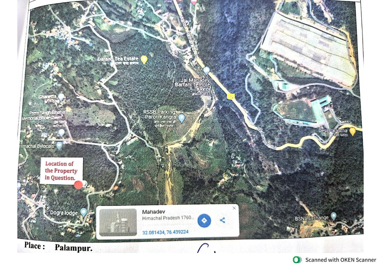 OPEN LAND WITH MACHINARY for Sale in PALAMPUR, Palampur