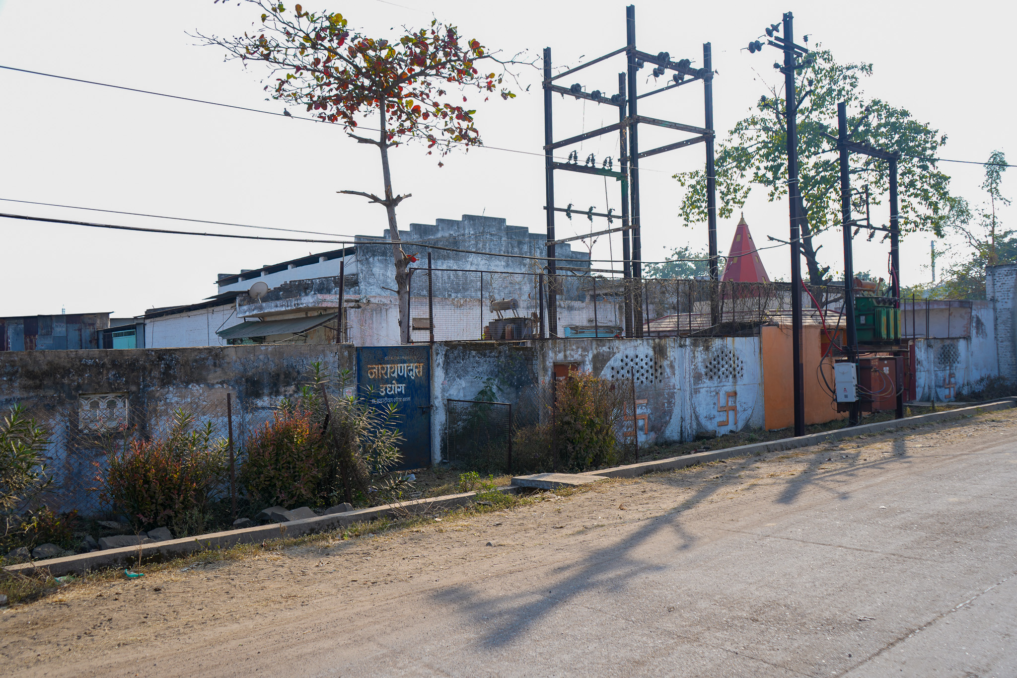 Industrial Plot with Factory Building for Sale in Industrial Area Khandwa, Khandwa
