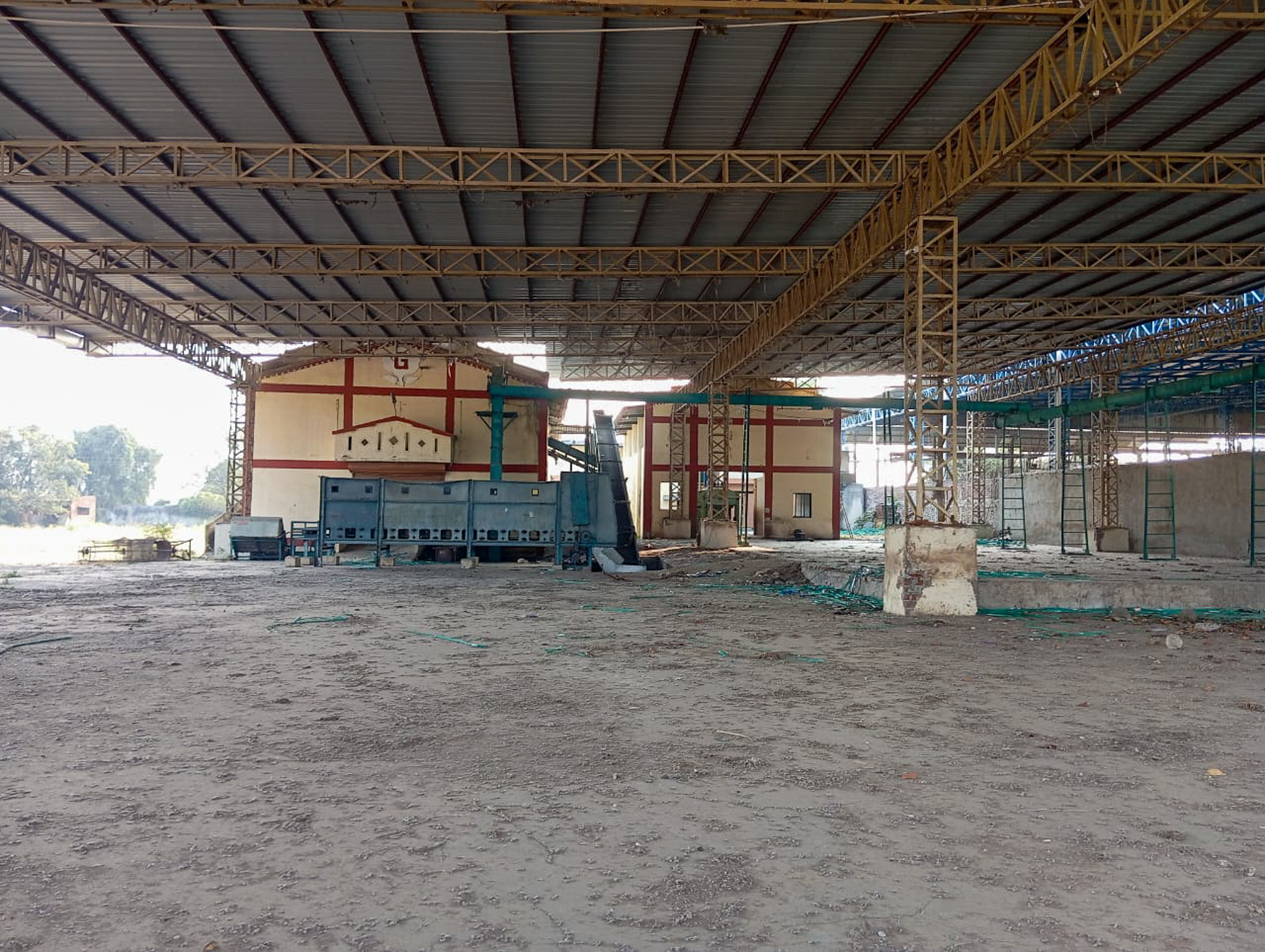 Industrial Plot with Factory Building for Sale in KHETIA, Khetia