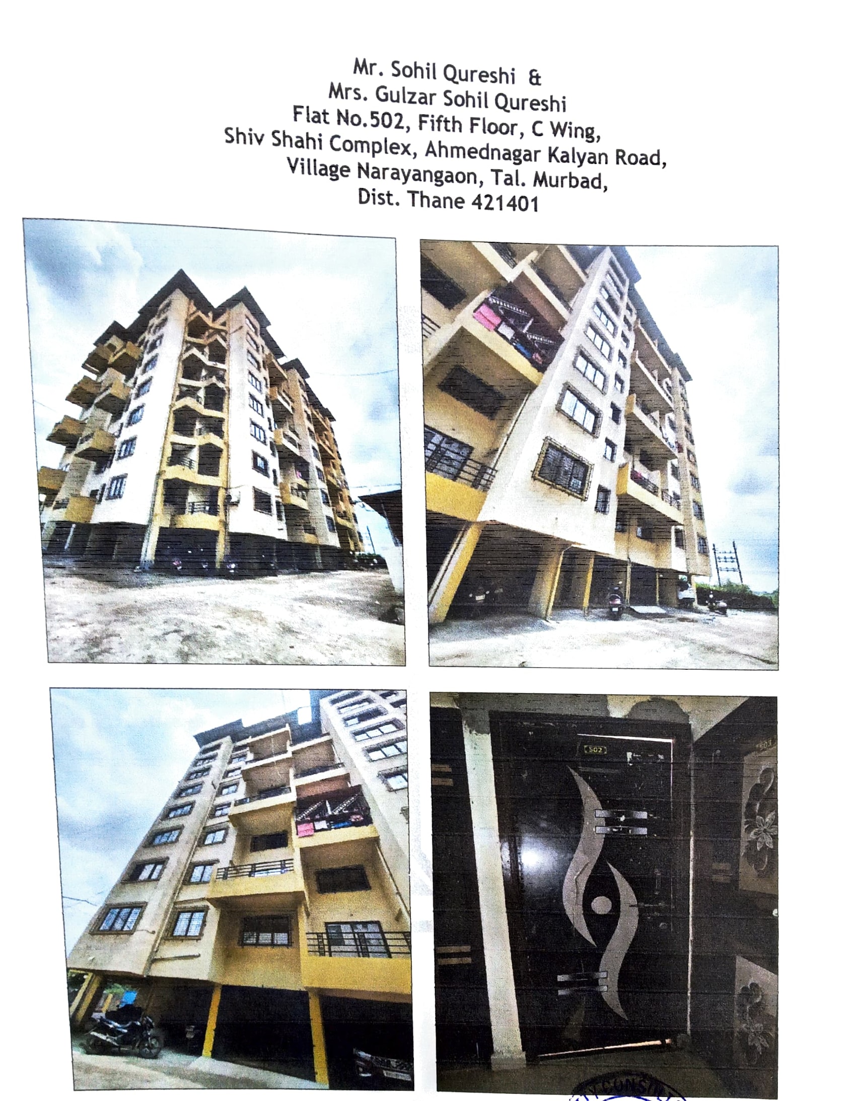 Flat for Sale in Additional Murbad Industrial Area