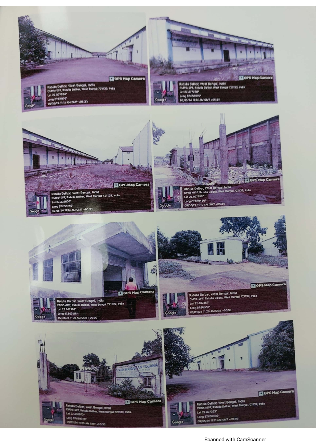 Godowns for Sale in District Purba Medinipur, Under P.S. Panskura, ADSR Panskura, Mouza- Ratulia Dalbarh, West Bengal, Bahirgram