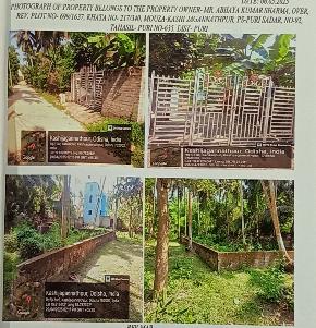 Plot for Sale in KASHIJAGANNATHPUR , TAHASIL -PURI SADAR, Puri