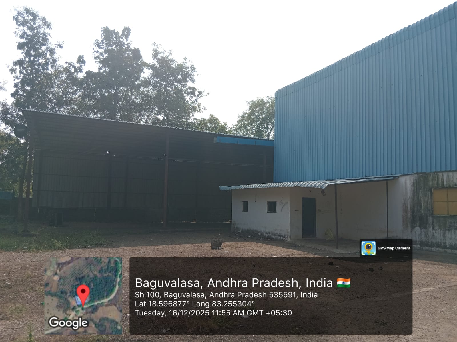 Industrial Plot with Factory Building for Sale in SALUR PARVATHIPURAM MANYAM, Salur