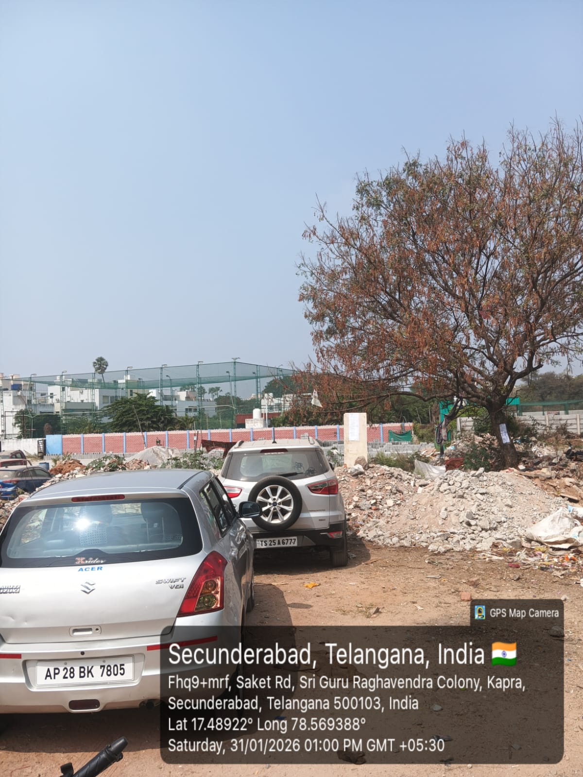Plot for Sale in Plot 5A, Gayatri Colony, Kapra, Under Block No.02, within the limits of GHMC Kapra Circle and Kapra Mandal, Hyderabad
