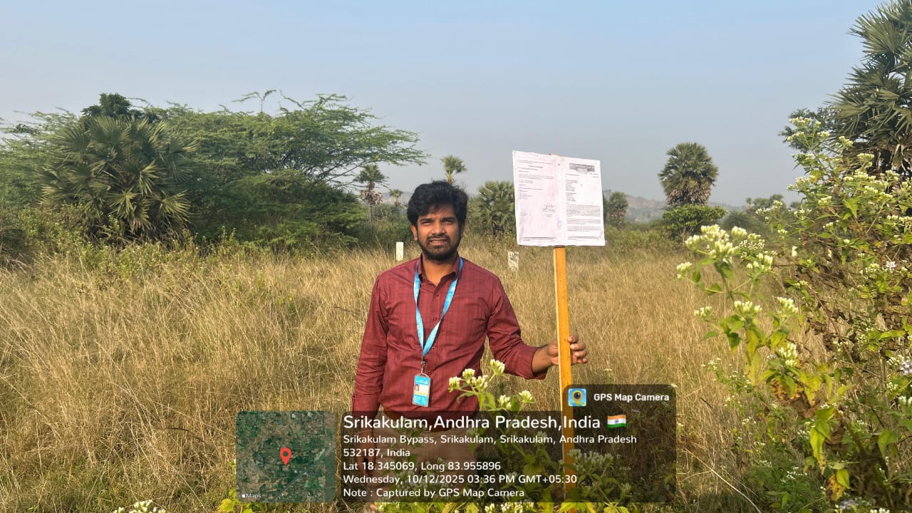 Plot for Sale in Residential, Srikakulam