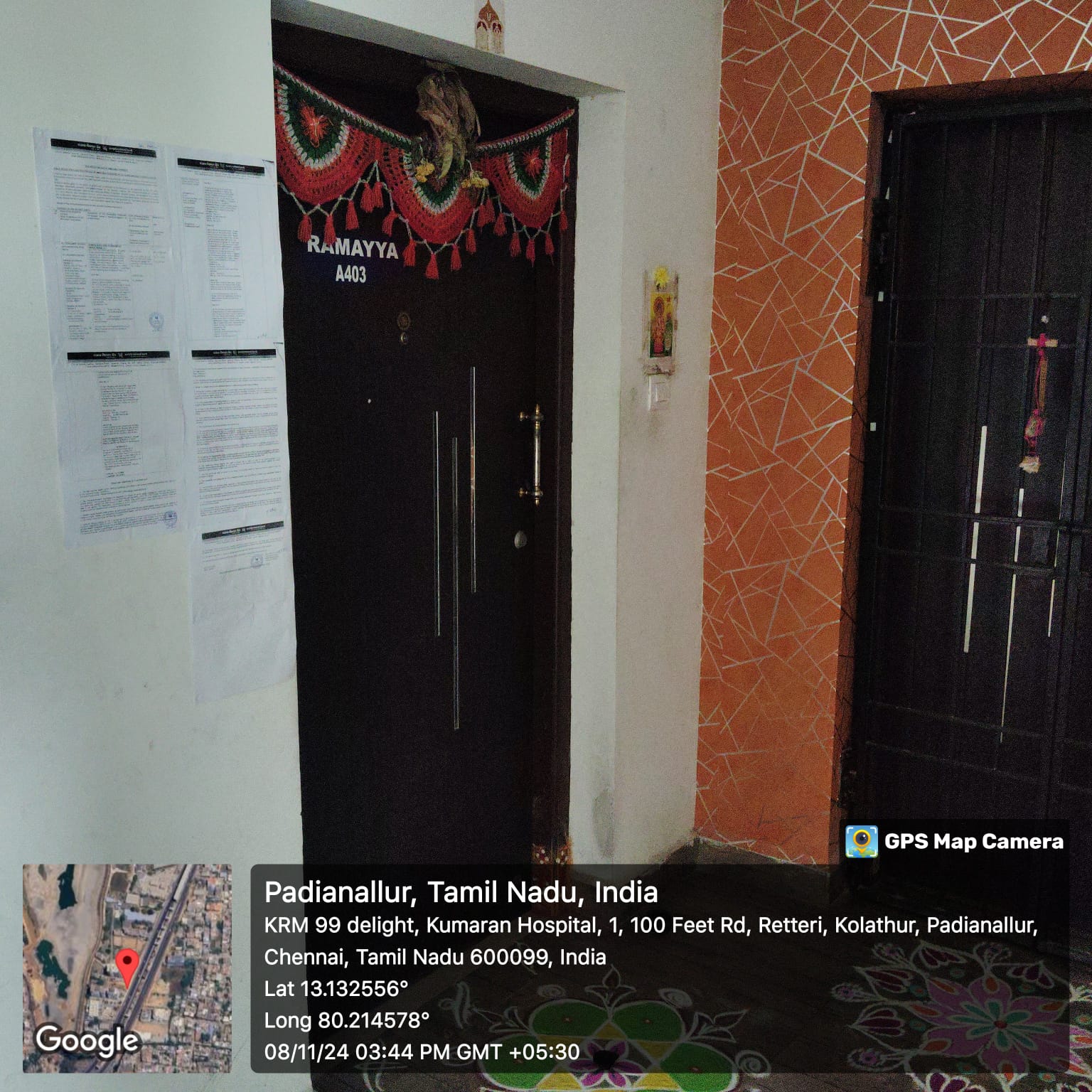 Flat for Sale in MADHAVARAM CHENNAI 13.1328664,80.2146595, Chennai