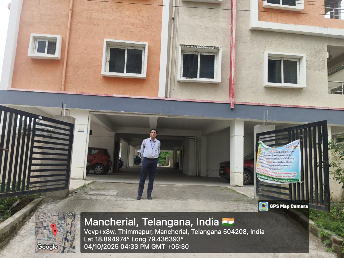 2 BHK Flat for Sale in SRI MAHALAXMI RESIDENCY, Mancherial