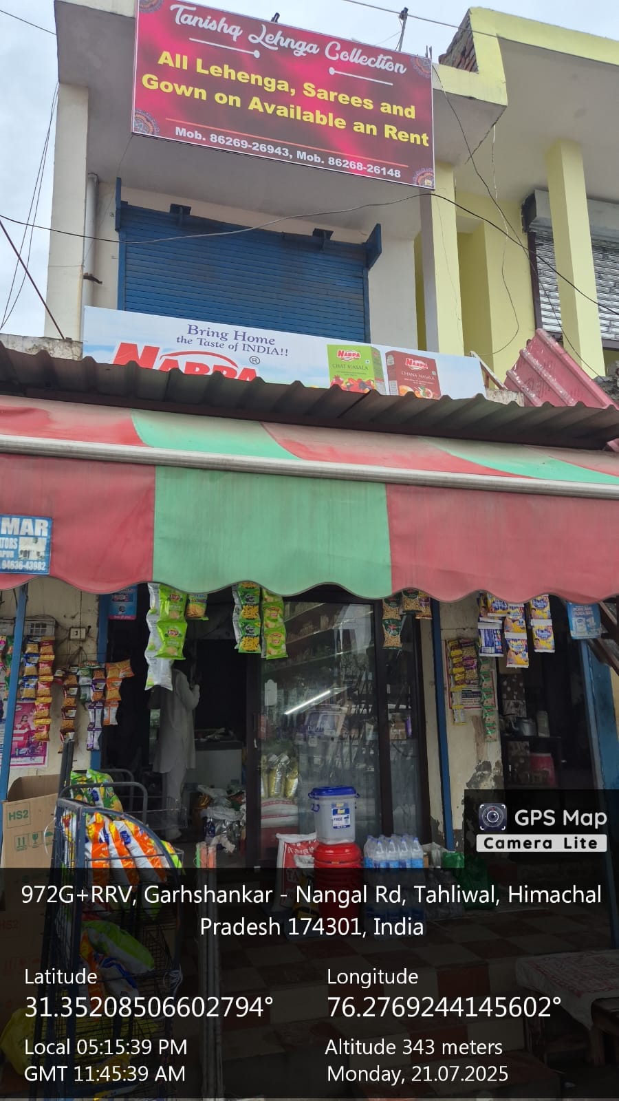 Double Storey Commercial Building for Sale in Santokhgarh