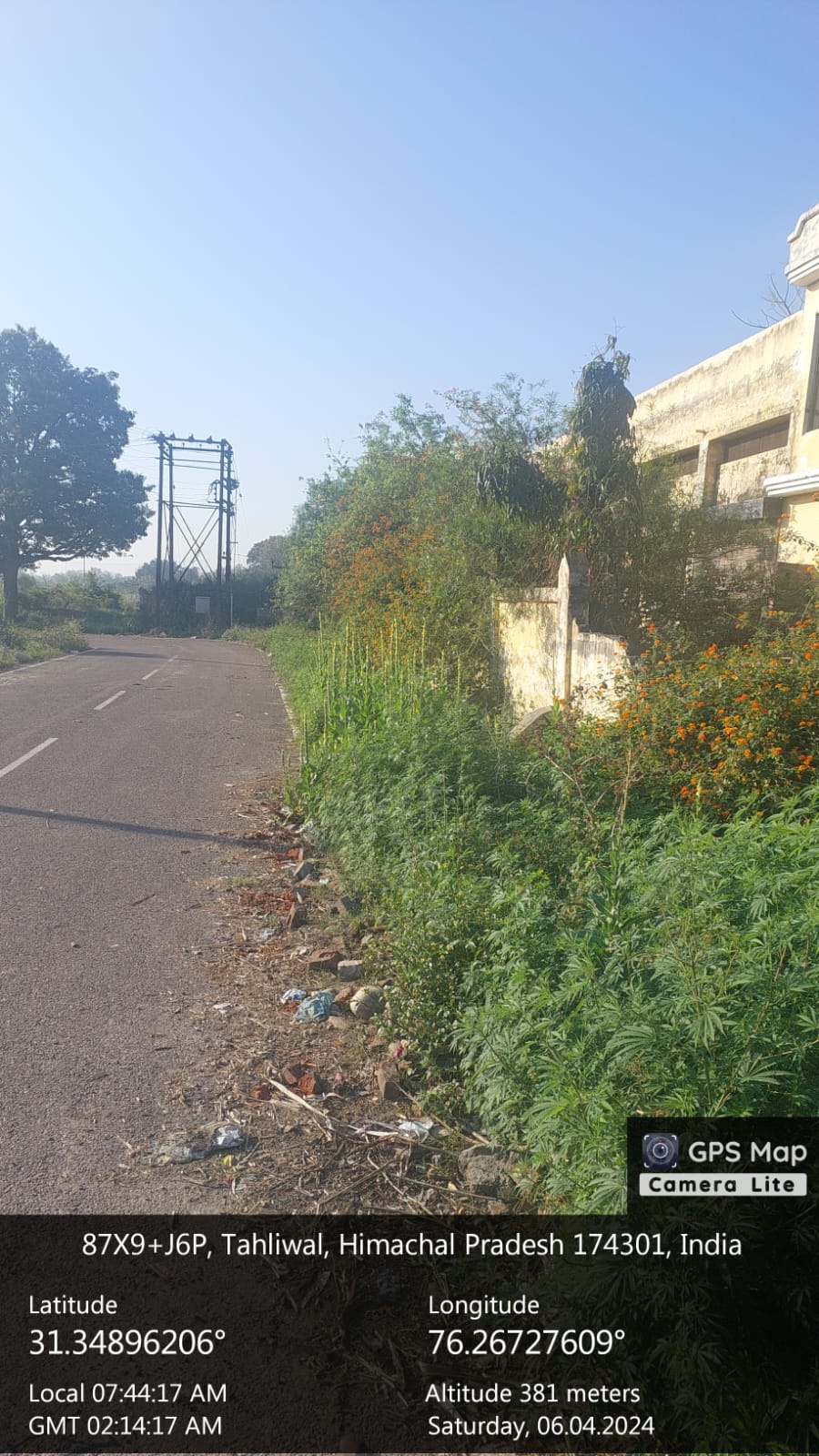 Industrial Plot with Factory Building for Sale in Tahliwal, Una, Tahliwala Industrial Area