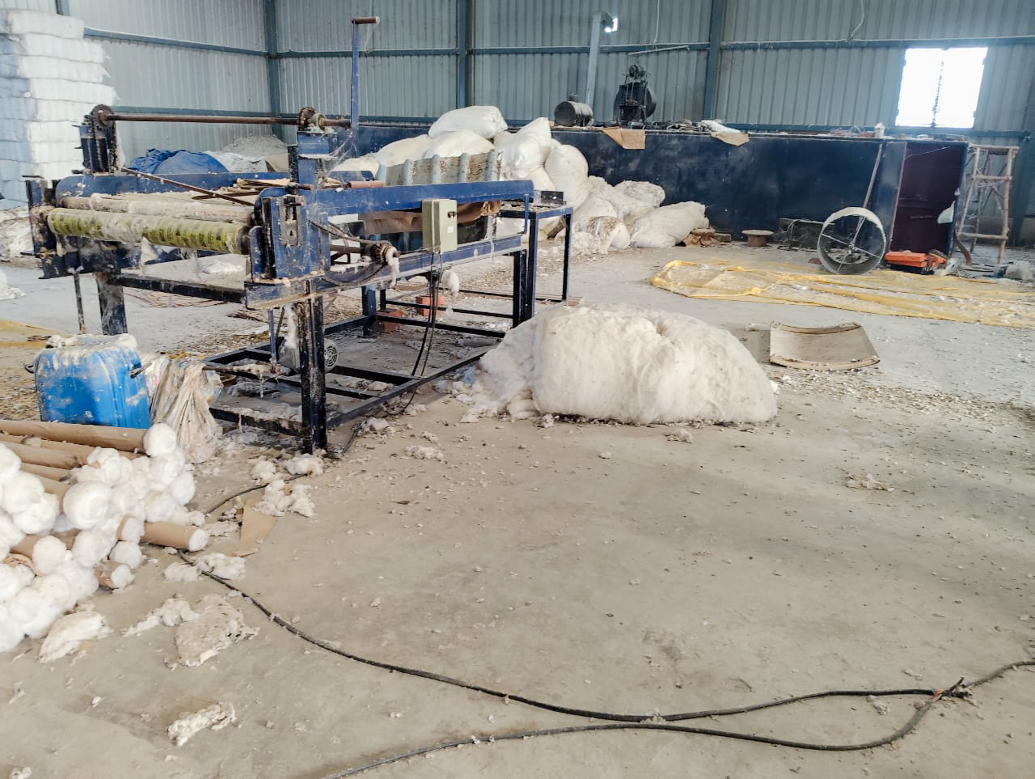 Industrial Plot with Factory Building for Sale in Indora