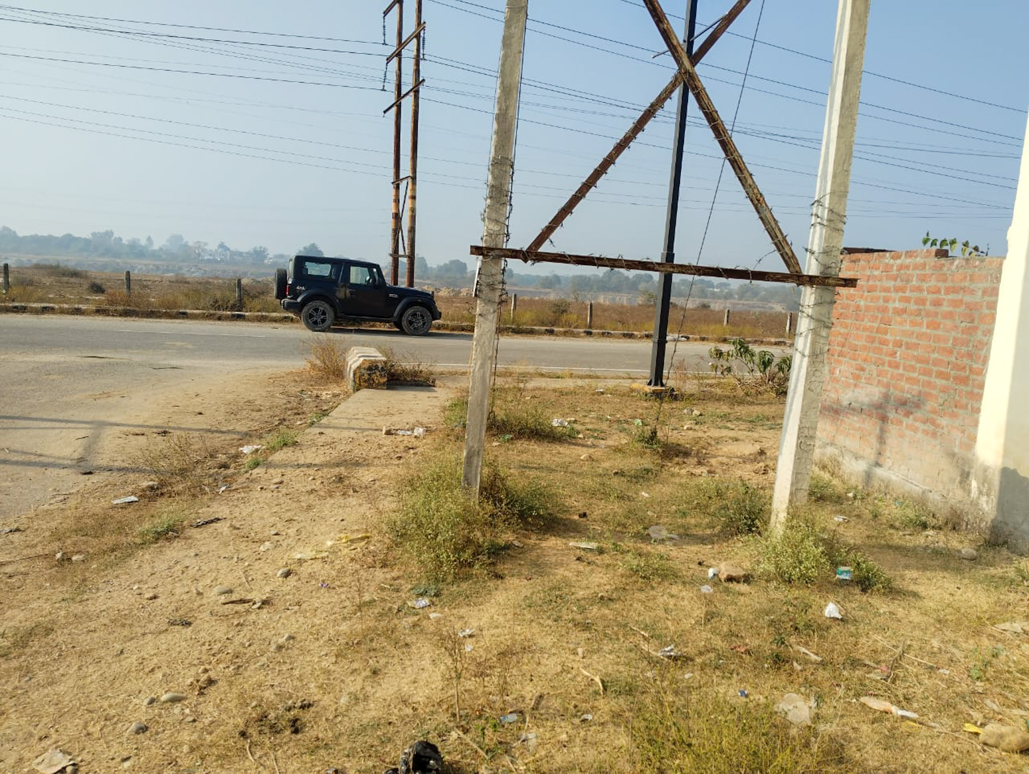 Industrial Plot with Factory Building for Sale in Indora