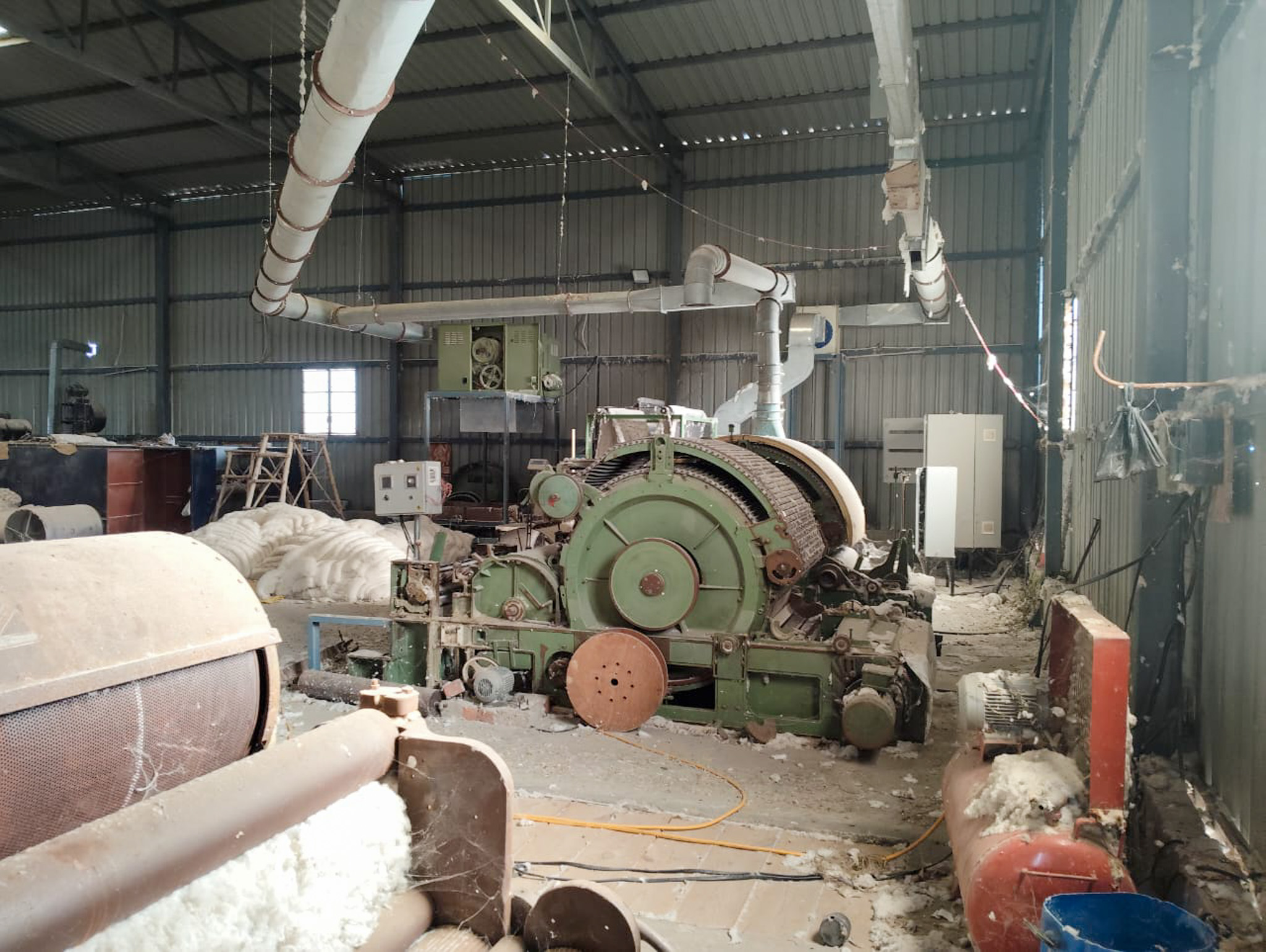 Industrial Plot with Factory Building for Sale in Indora