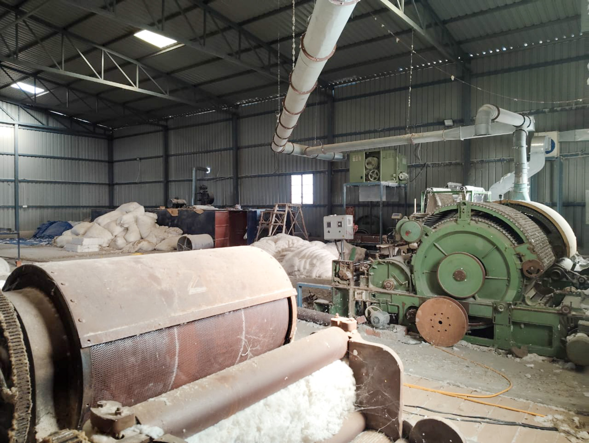 Industrial Plot with Factory Building for Sale in Indora