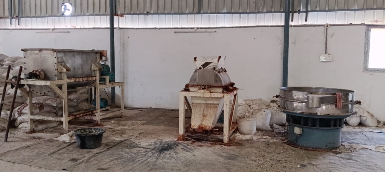Shed with plant and Machine for sale in  maddirala Suryapet