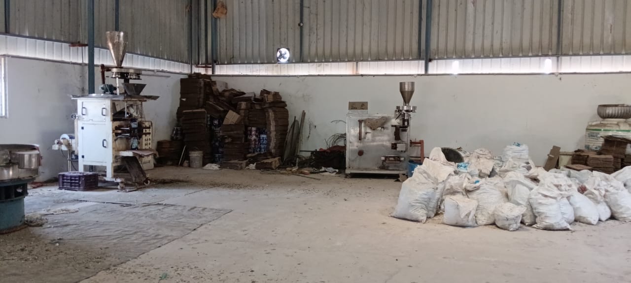Shed with plant and Machine for sale in  maddirala Suryapet