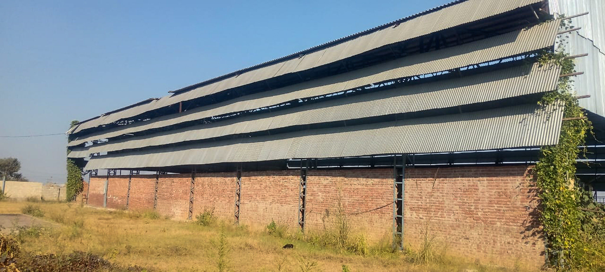 Industrial Plot with Factory Building for Sale in VPO Bela Bathri ,Tehsil Haroli, District Una, Santokhgarh