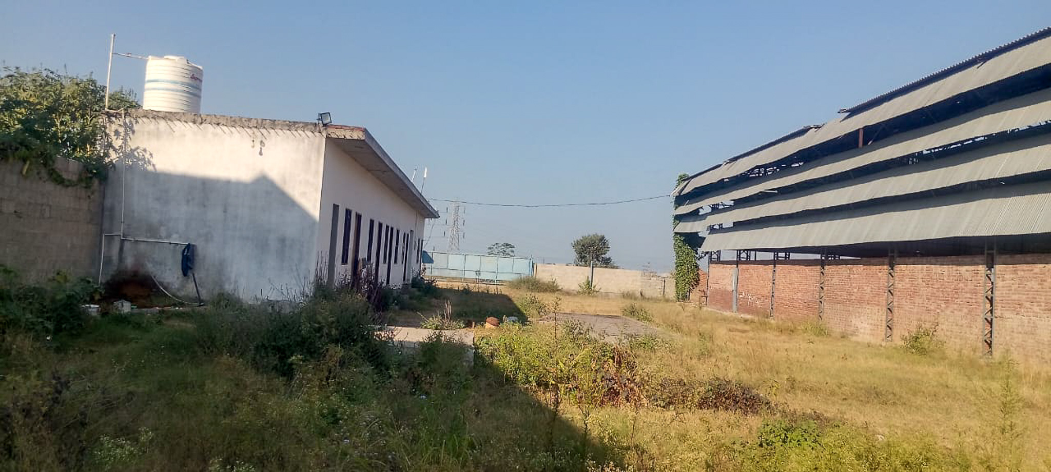 Industrial Plot with Factory Building for Sale in VPO Bela Bathri ,Tehsil Haroli, District Una, Santokhgarh