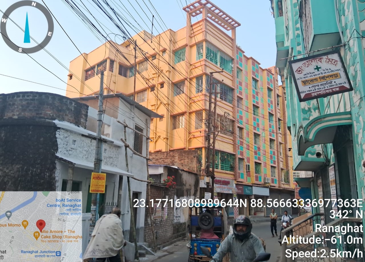 Flat for Sale in Rabindranath Sarani, Ranaghat, Birnagar