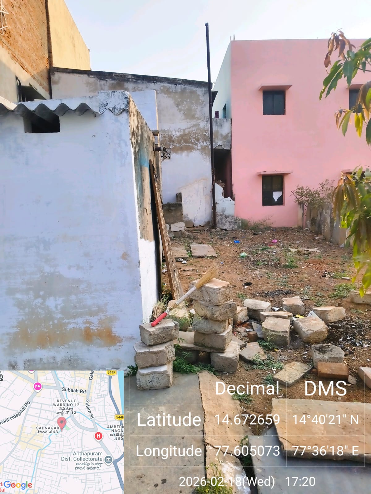 Plot for Sale in SAINAGAR 4TH CROSS, Ananthapuramu