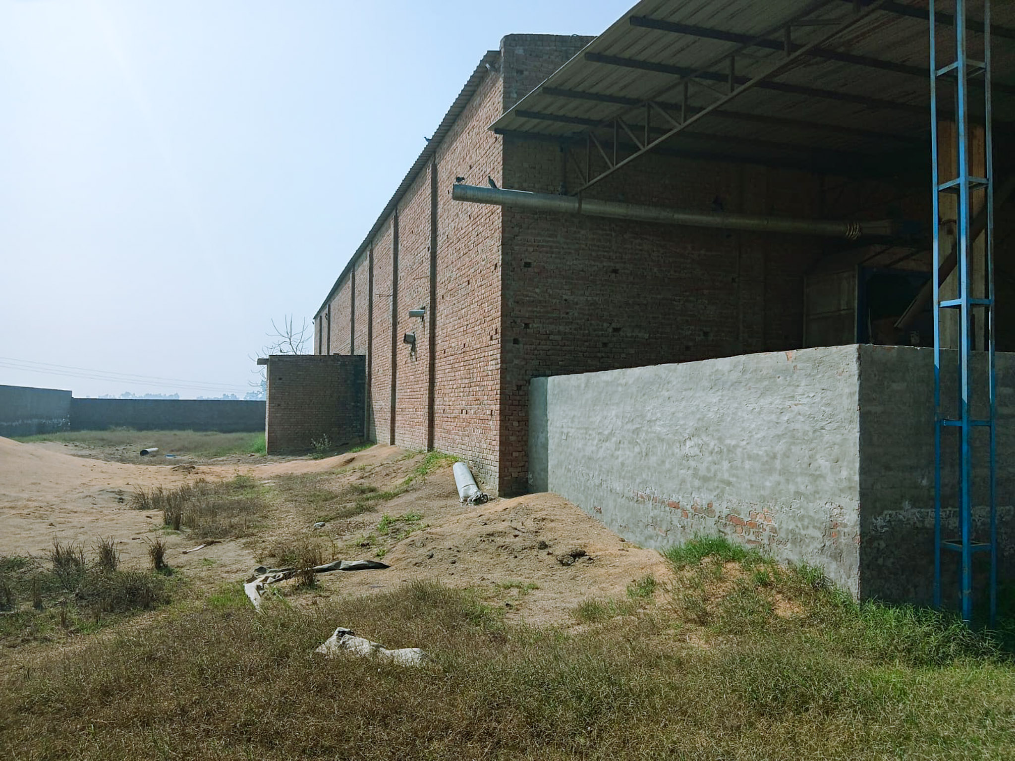 Industrial Plot with Factory Building for Sale in Ferozepur