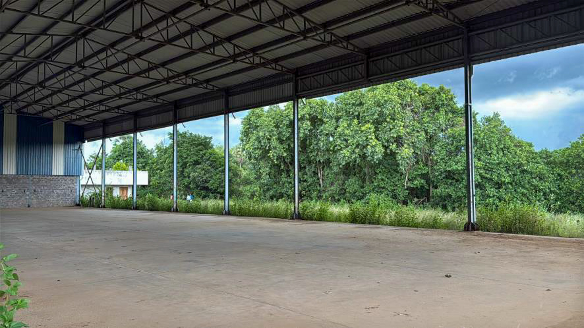 Industrial Plot with Factory Building for Sale in Rajam