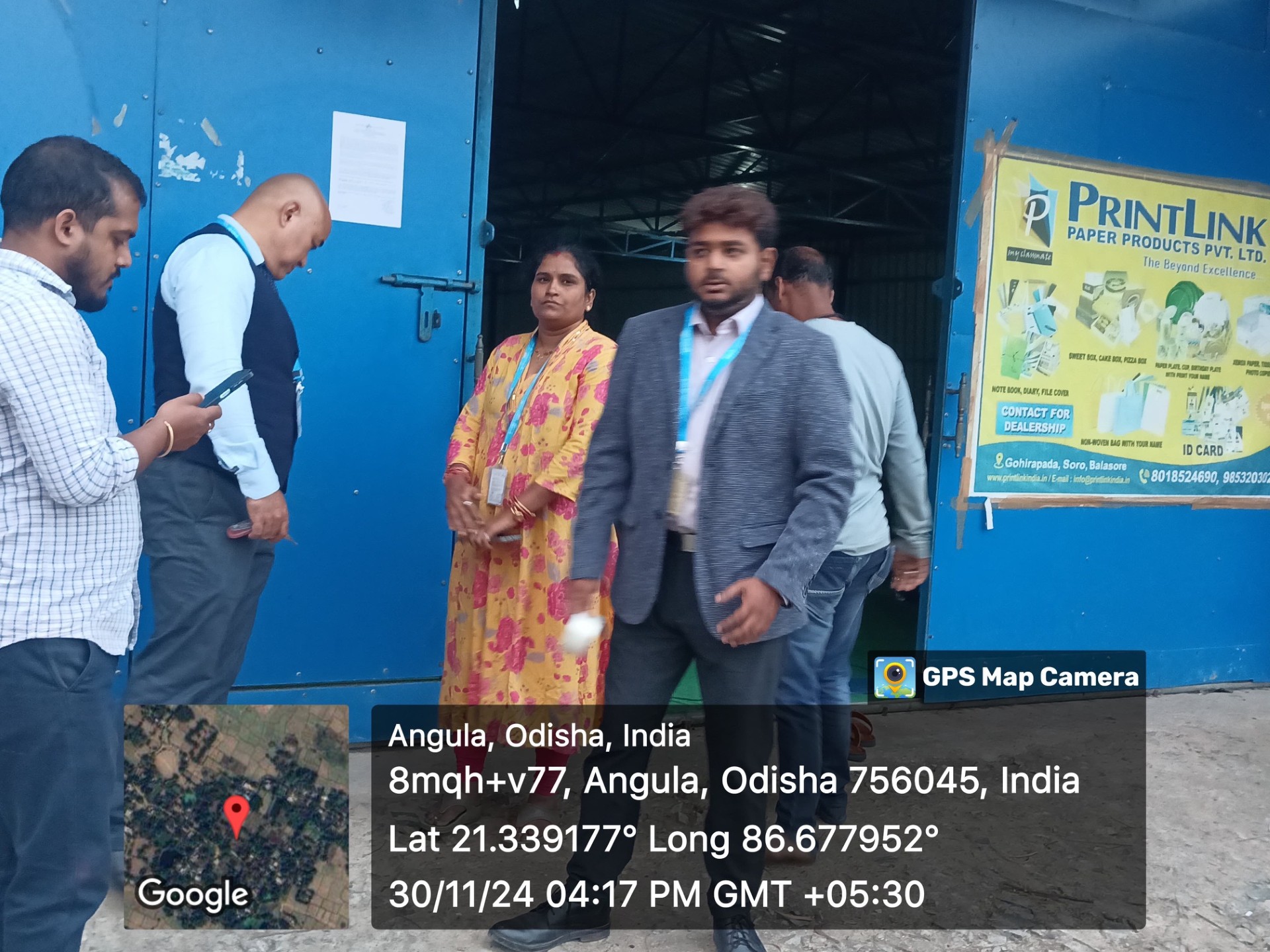Industrial Plot with Factory Building for Sale in ANGULA BALASORE, Soro