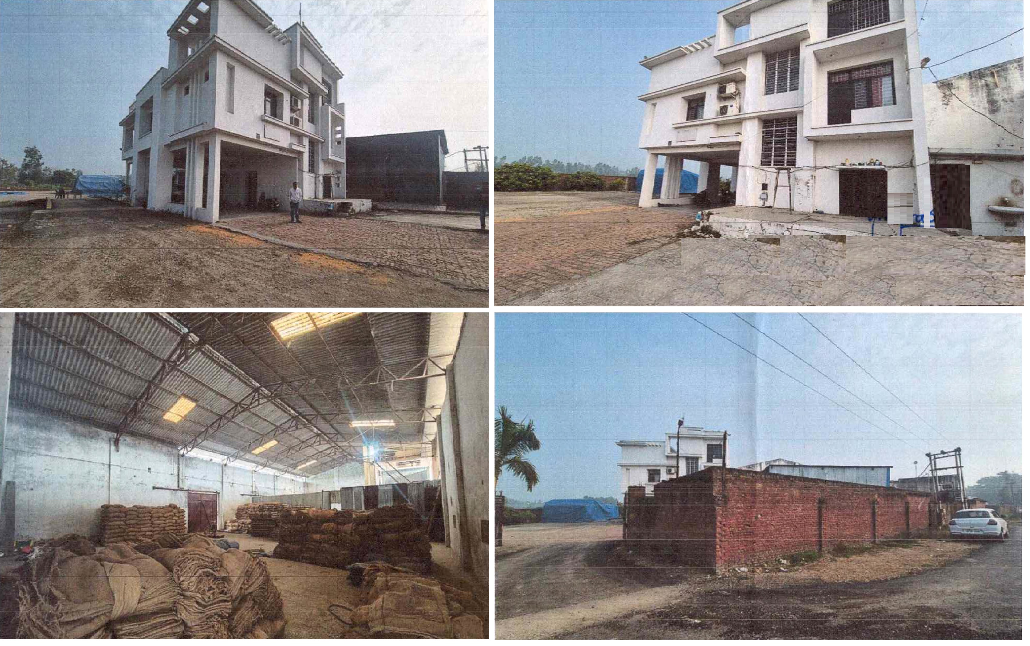 Industrial Plot with Factory Building for Sale in Bazpur