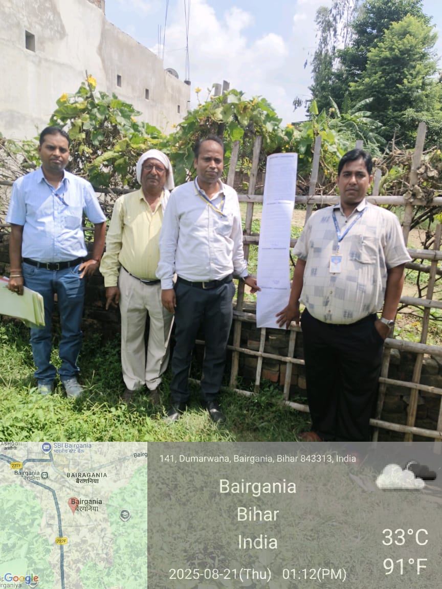 Plot for Sale in Bairgania