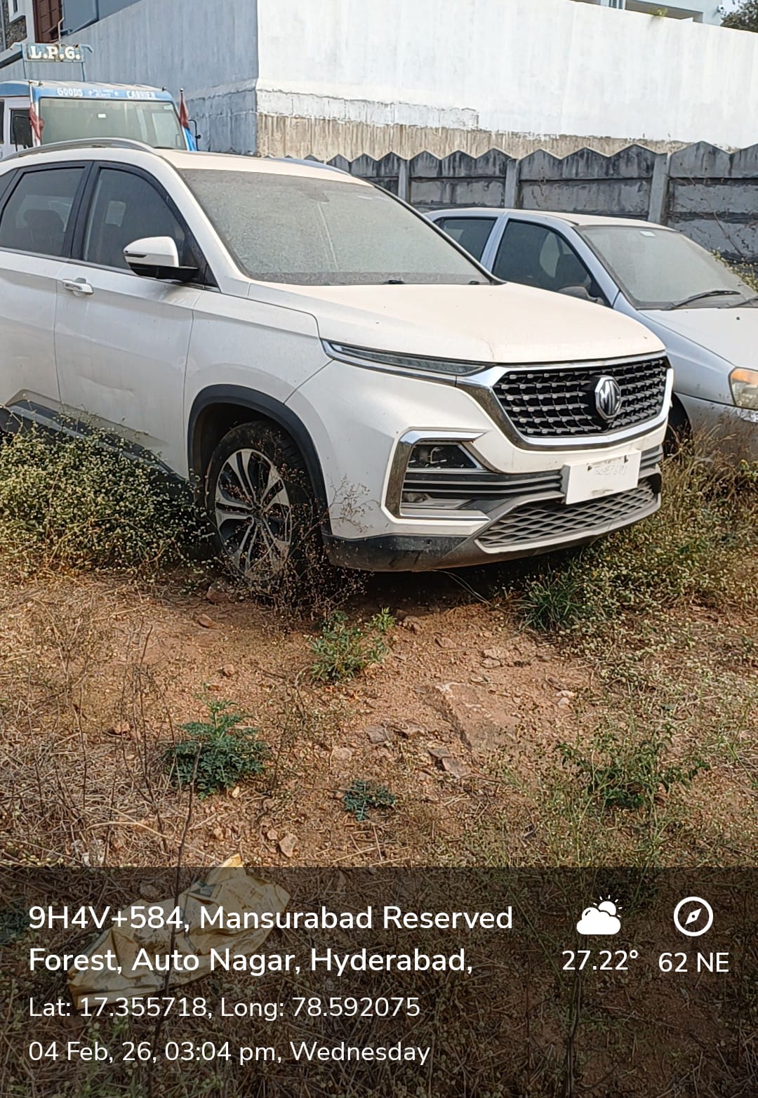 VEHICLE AUCTION OF MG HECTOR for Sale in Hyderabad